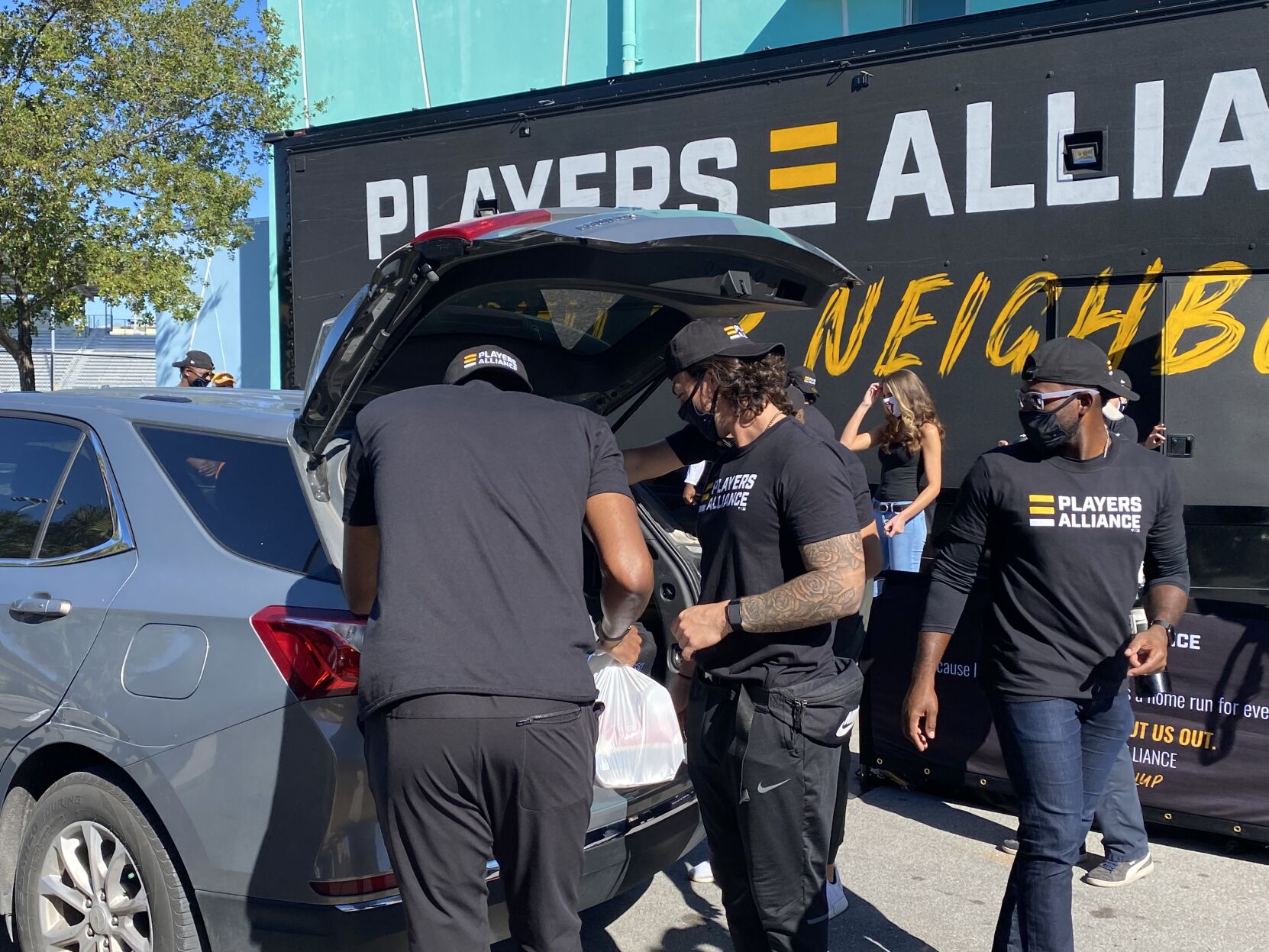 Tuesday’s “Pull Up Neighbor” event
